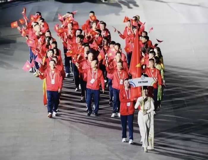 Đoàn Thể thao Việt Nam tham dự Asiad 20 với 498 thành viên. Ảnh: Cục TDTT