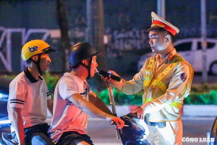 1.766 trường hợp vi phạm nồng độ cồn bị lực lượng CSGT phát hiện. Ảnh minh hoạ