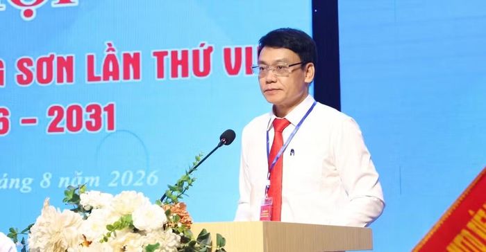 Ông Nguyễn Đông Bắc, Giám đốc Báo và Phát thanh, Truyền hình Lạng Sơn đã được bầu giữ chức vụ Chủ tịch Hội Nhà báo tỉnh Lạng Sơn - Ảnh: BLS.