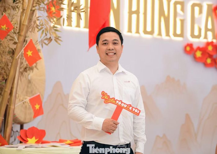 Anh Vũ Gia Luyện - Gương mặt trẻ Việt Nam tiêu biểu năm 2021. Ảnh: Xuân Tùng