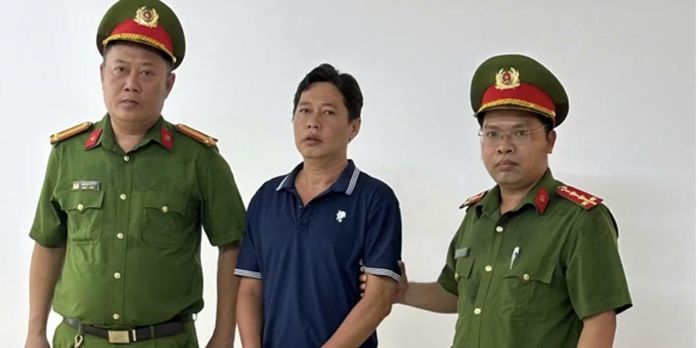 Bị can Lý Tín Phước bị bắt tạm giam. Ảnh: CACT.