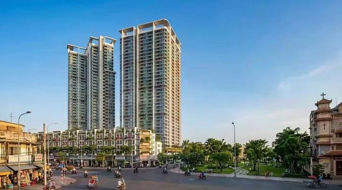 Phối cảnh khu Chợ Gà - Gạo sau khi chỉnh trang đô thị.