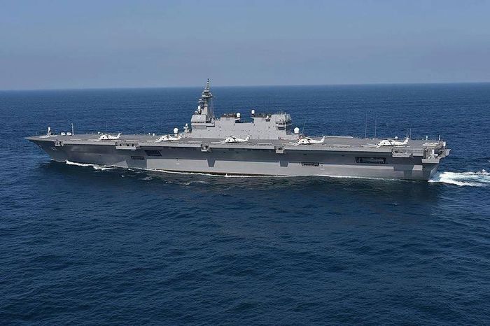 Tàu lớp Izumo. Ảnh: Wikipedia.