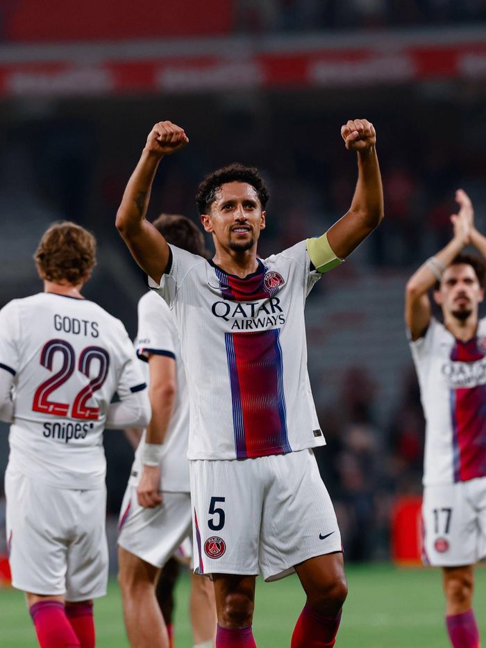 Vitinha và Marquinhos giúp PSG thoát thua ngoạn mục - Ảnh: PSG
