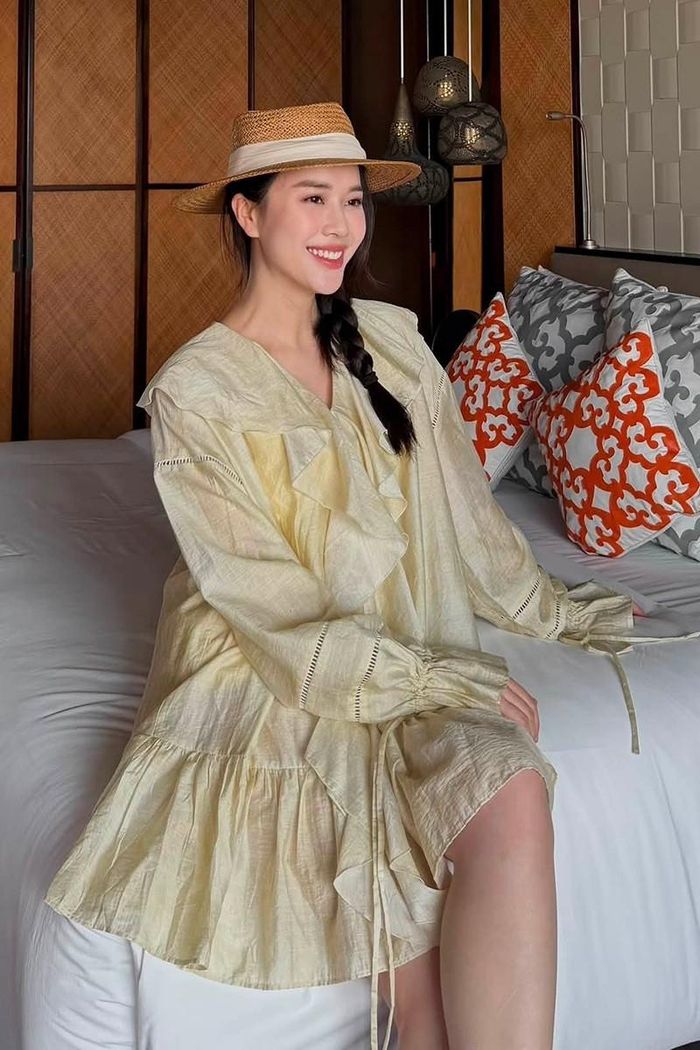 Hình ảnh đời thường của MC Ngô Mai Phương.