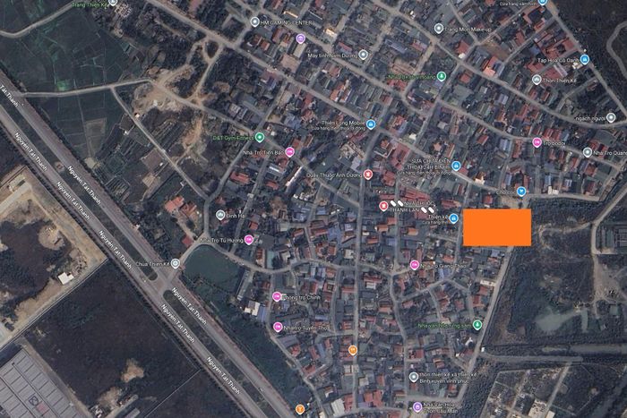 Vị trí khu vực xảy ra vụ nổ