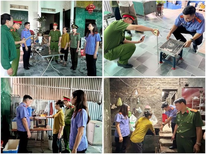 VKSND tỉnh Sơn La kiểm sát việc thi hành Lệnh khám xét nơi ở của Tưởng Thị Hòe.