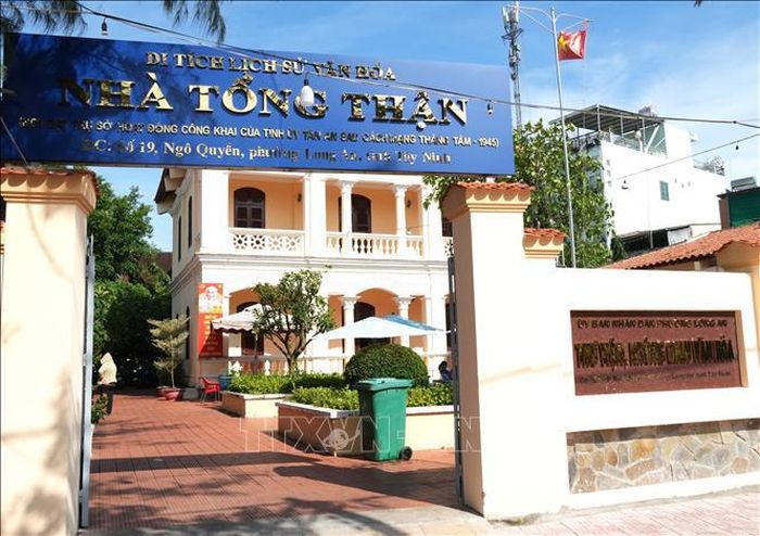 Di tích Nhà Tổng Thận tại phường Long An, tỉnh Tây Ninh.