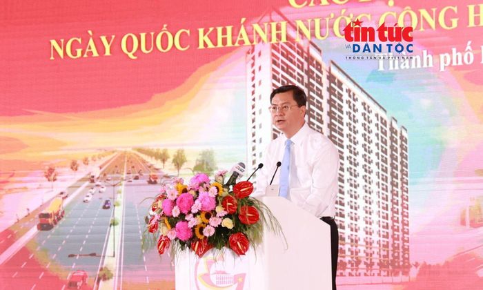 Ông Nguyễn Công Vinh, Phó Chủ tịch UBND TP Hồ Chí Minh phát biểu.