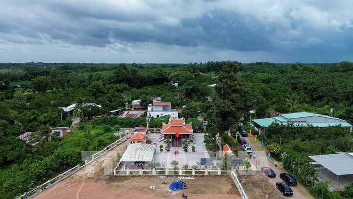 Địa điểm thành lập cơ sở Đảng đầu tiên của tỉnh Tây Ninh tại Giồng Nần, nơi ghi dấu chặng đường hình thành và phát triển của tổ chức Đảng trên địa bàn tỉnh. Ảnh: Giang Phương - TTXVN