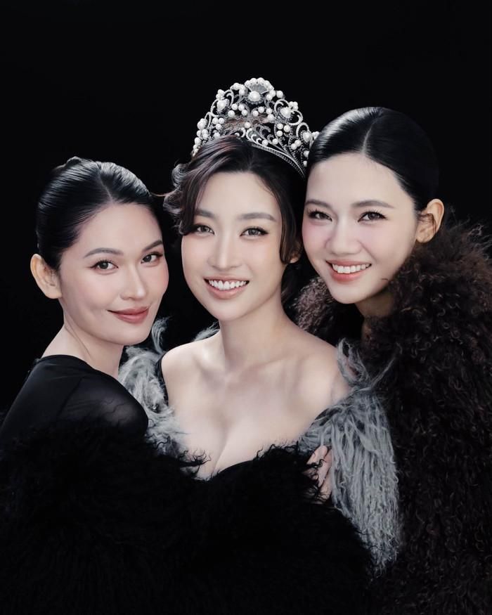 Nhan sắc cuốn hút của Đỗ Mỹ Linh, Thanh Tú và Thùy Dung sau 10 năm kể từ cuộc thi Hoa hậu Việt Nam 2016.