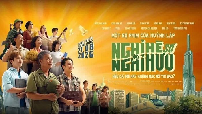 Không chỉ mang đến tiếng cười, bộ phim “Nghỉ hè sợ nghỉ hưu” còn truyền tải thông điệp về sự biết ơn và trân trọng cuộc sống hòa bình. (Ảnh: Nhà sản xuất phim)