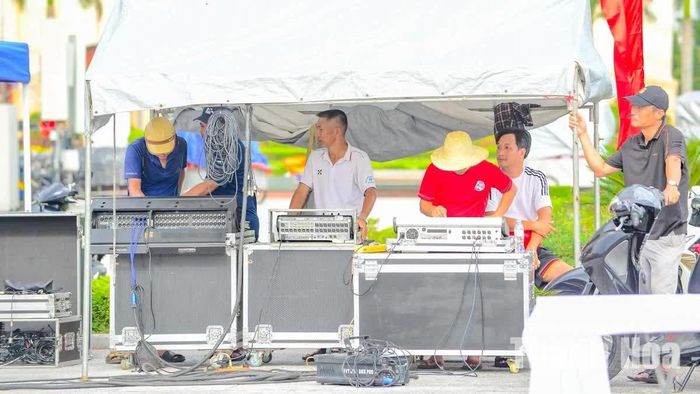 Các phương án kỹ thuật được chuẩn bị đồng bộ, bảo đảm chương trình diễn ra liên tục.