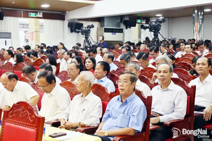 Các đại biểu dự hội nghị. Ảnh: Công Nghĩa