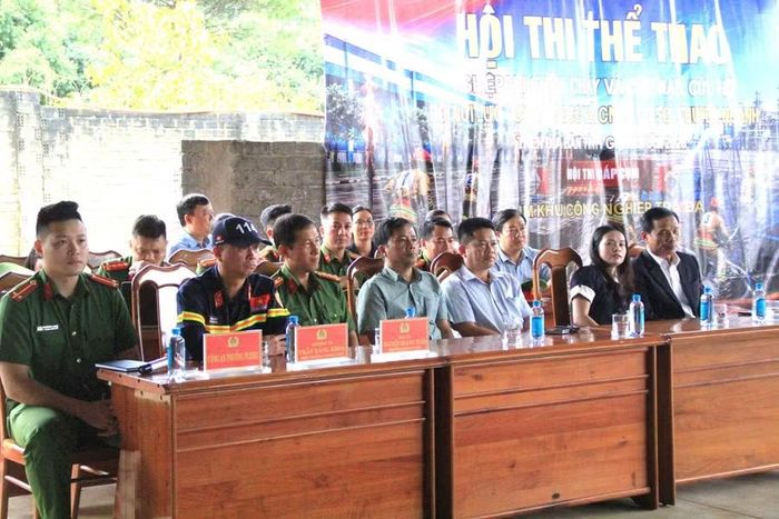 Các đại biểu tham dự hội thi. Ảnh: Hoàng Hoài
