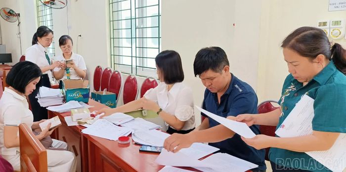 Thực hiện rà soát danh mục hồ sơ.