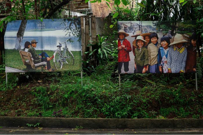 Không gian triển lãm hòa cùng thiên nhiên trên Cung đường nghệ thuật