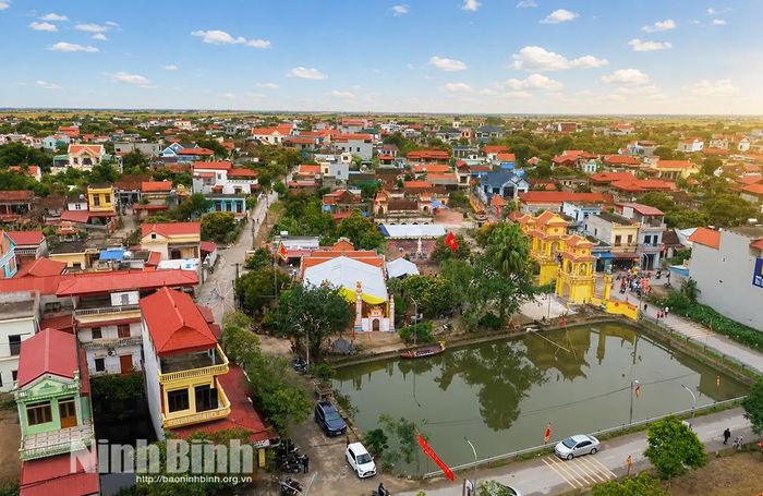 Một góc thôn Vân Cù, xã Nam Đồng hiện nay.