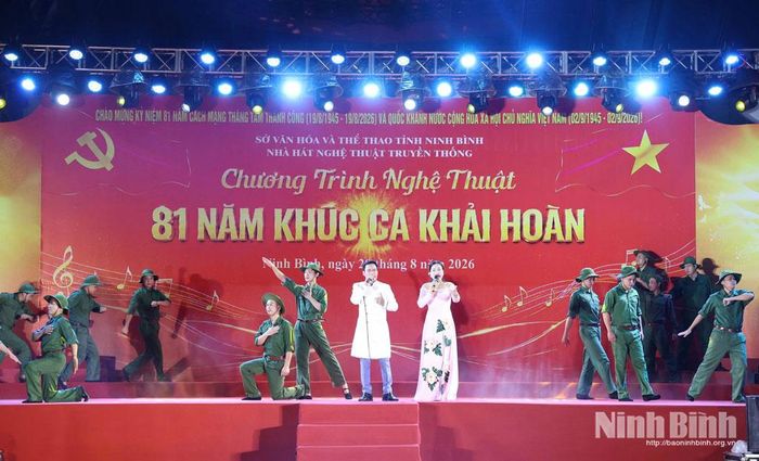 Tiết mục biểu diễn tại chương trình.