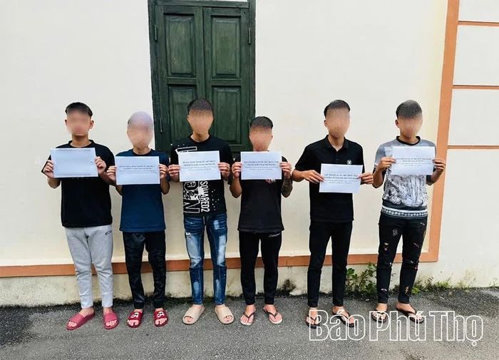 Các đối tượng trong vụ án.