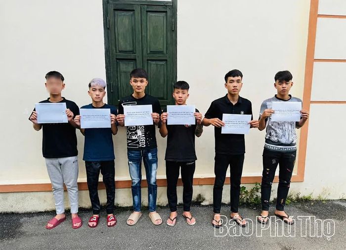 Các đối tượng trong vụ án.