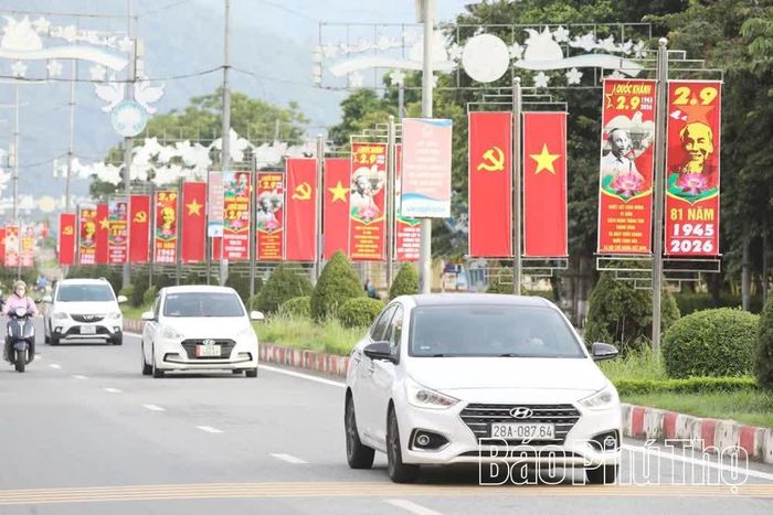Đường Chi Lăng, phường Hòa Bình trong diện mạo tươi mới.