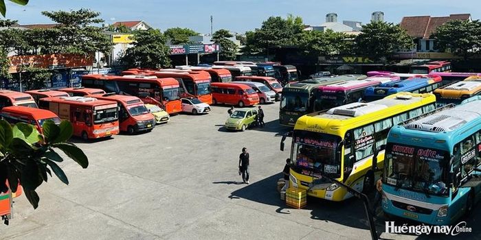 Dự kiến trong những ngày cao điểm dịp nghỉ lễ, Bến xe phía Nam có khoảng 300 lượt xe ra vào mỗi ngày.