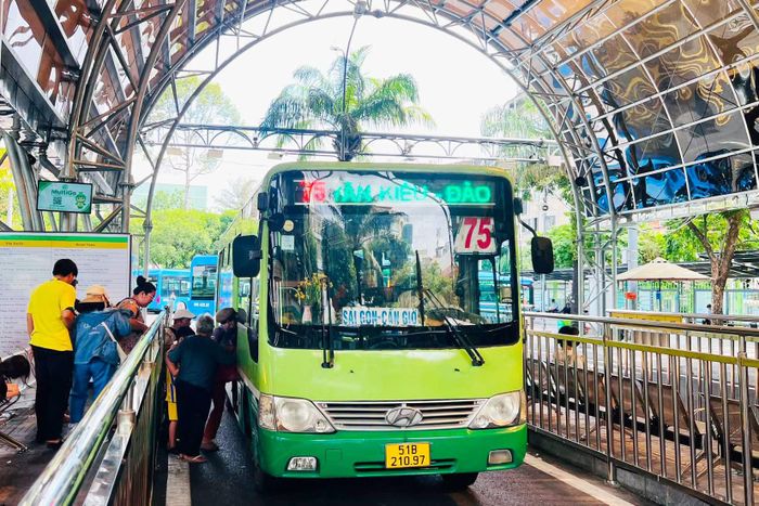 TP. Hồ Chí Minh chủ động phương án vận tải, bảo đảm đủ phương tiện phục vụ nhu cầu đi lại tăng cao dịp Quốc khánh 2/9. Ảnh: TTQLGT