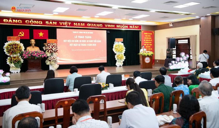 Chủ tịch Quốc hội Trần Thanh Mẫn phát biểu tại buổi Lễ