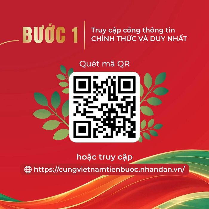 Quét mã QR đăng ký tham gia và tích lũy bước chân.