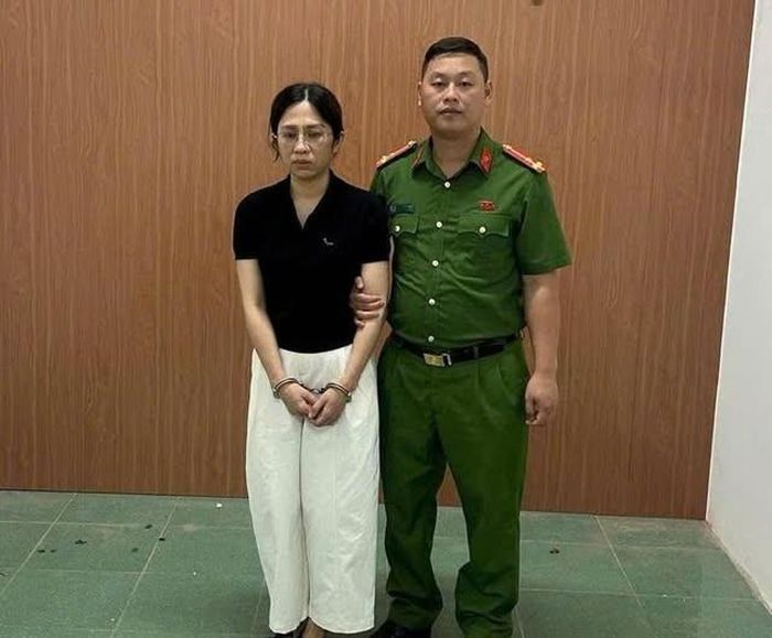 Đối tượng Trần Diệu Hương. Ảnh: CA.