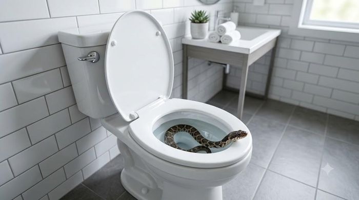 Bồn cầu có lớp nước nhưng không phải hàng rào tuyệt đối