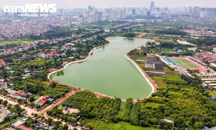 Ở phía Tây Bắc thành phố, hồ điều hòa Thụy Phương 2 được đầu tư khoảng 717 tỷ đồng, có nhiệm vụ tăng khả năng trữ và điều tiết nước cho khu vực. Công trình đồng thời được định hướng tạo thêm không gian cảnh quan, sinh thái.