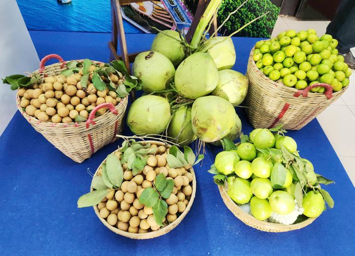 Thanh nhãn Cà Mau là một trong những loại trái cây đặc sản. (Ảnh: Duy Khang)