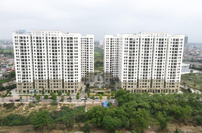 Một khu chung cư tại phường Việt Hưng. Ảnh: Nguyễn Quang
