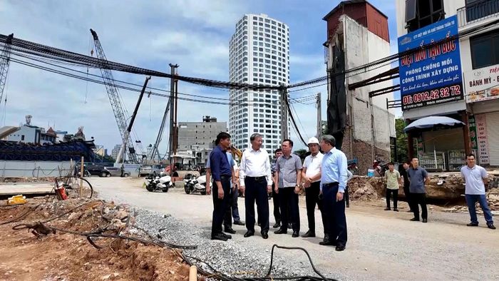 Tổng Bí thư, Chủ tịch nước Tô Lâm đã đi kiểm tra thực địa Dự án đầu tư xây dựng đường Vành đai 1. Ảnh: PV