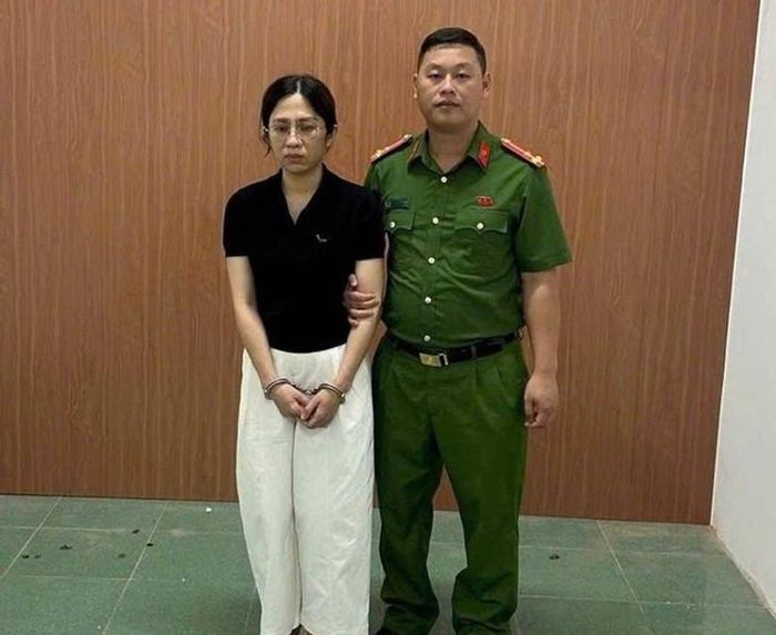 Đối tượng Trần Diệu Hương. Ảnh: Công an TP Hà Nội