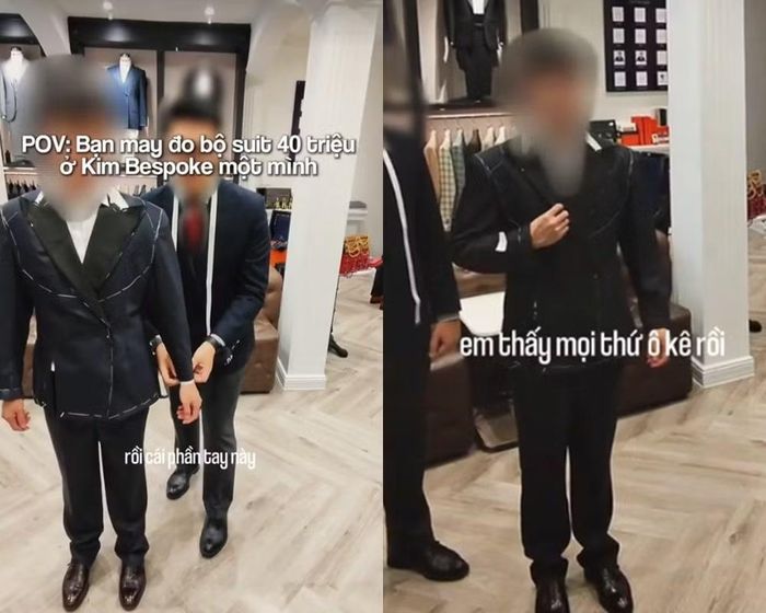 Một lần hiếm hoi TikToker A. xuất hiện trước ống kính.