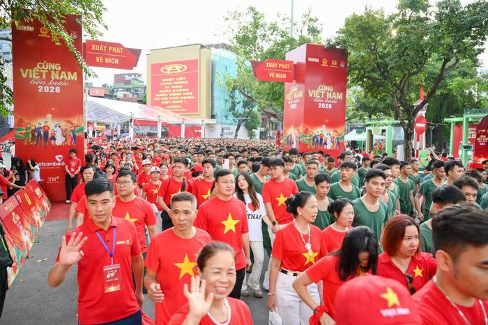 “Cùng Việt Nam tiến bước” năm 2026 ghi nhận 1.774.268 người tham gia, đóng góp hơn 10 tỷ bước chân