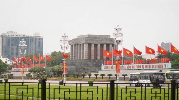 Lăng Chủ tịch Hồ Chí Minh. (Ảnh: Minh Chính)