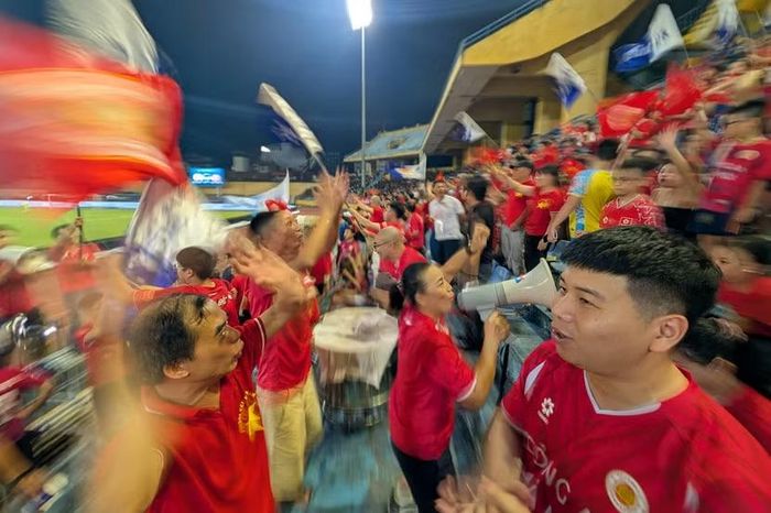 Cảm xúc thăng hoa của các động viên CLB Công an Hà Nội hôm nay sẽ luôn là ký ức đẹp, không quên
