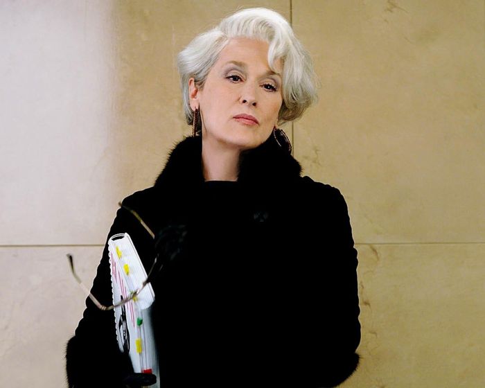  Streep trong vai Miranda Priestly trong bộ phim The Devil Wears Prada năm 2006. Ảnh: Allstar. 