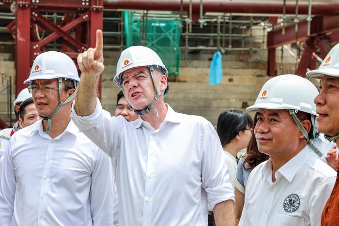 Infantino đang đẩy mạnh thông điệp FIFA cần thu hẹp khoảng cách nguồn lực giữa những nền bóng đá giàu với phần còn lại của thế giới.