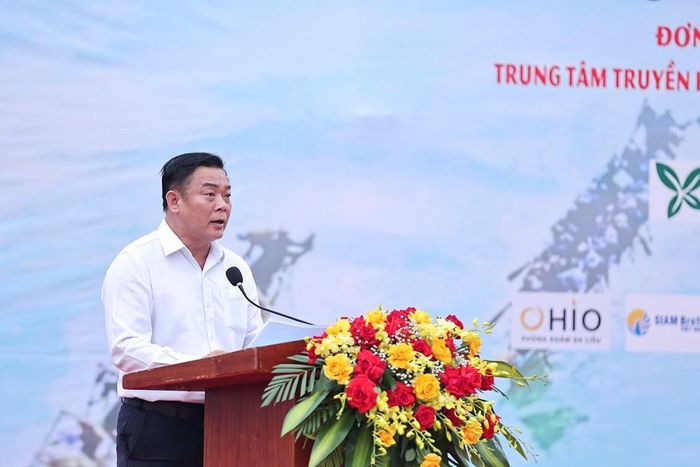 Ông Tào Viết Hải, Phó Giám đốc Sở VHTTDL TP. Đà Nẵng phát biểu khai mạc giải