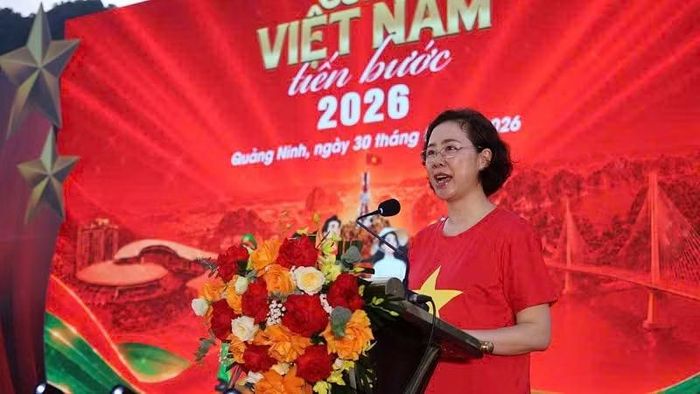 Phó Chủ tịch Ủy ban nhân dân tỉnh Quảng Ninh Vũ Thị Mai Anh.