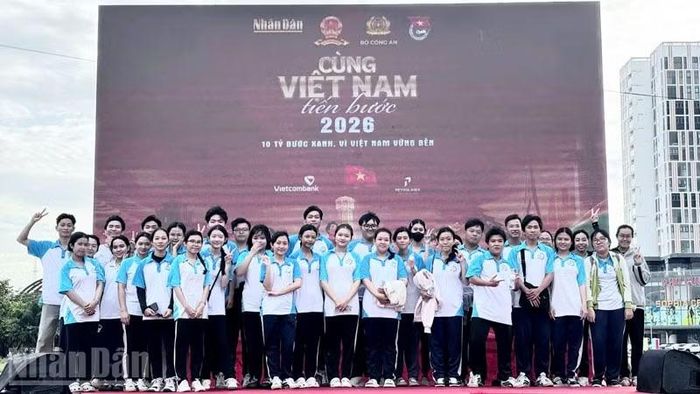 Sinh viên Trường đại học Kiên Giang tham gia sự kiện. (Ảnh: CTV)