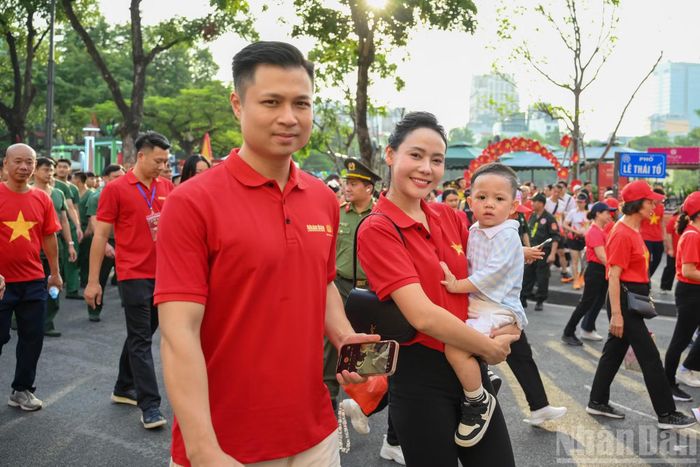 Các gia đình cùng tham gia sự kiện.