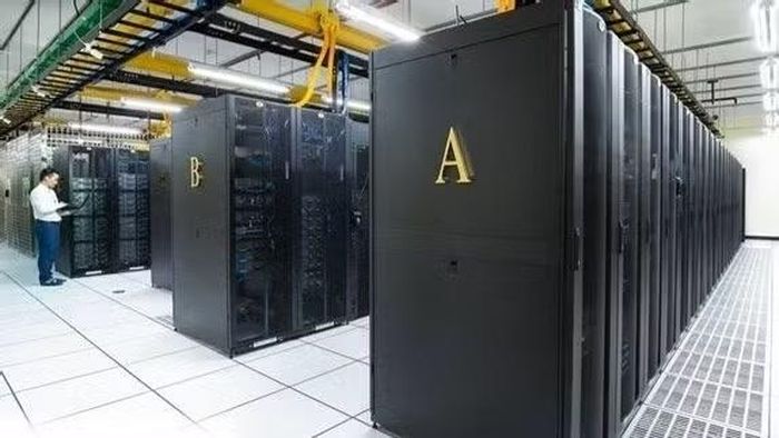 Trung tâm dữ liệu của Tập đoàn Bưu chính viễn thông và công nghệ thông tin Việt Nam. (Ảnh: VNPT)