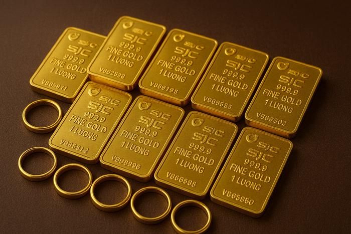 Giá vàng hôm nay (30-8): Vàng miếng và vàng nhẫn đồng loạt giảm. Ảnh minh họa: vneconomy.vn