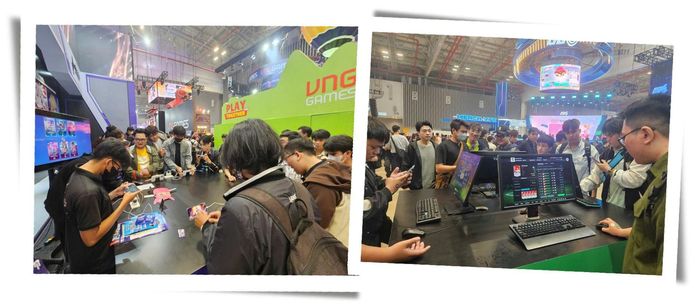 Vietnam GameVerse 2025 lần đầu thu hút hơn 100 gian hàng về game. Ảnh: baochinhphu.vn